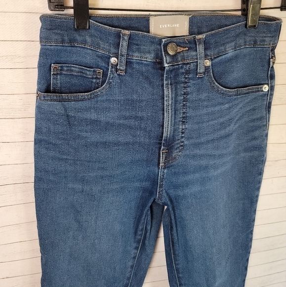 EVERLANE HIGE RISE SKINNY JEANS, SZ 26 - Picture 3 of 8